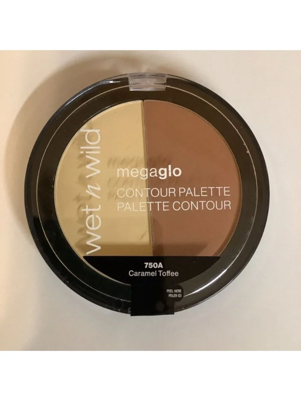 wet n wild MegaGlo Contouring Duo Palette in 750A Caramel Toffee (Sealed)